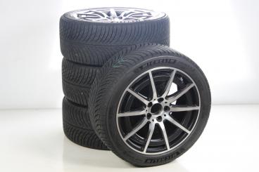 Set di ruote invernali in lega da 18 pollici con pneumatici Michelin per CLA 118, CLA ShootingBrake X118 e altri, Mercedes-AMG originale