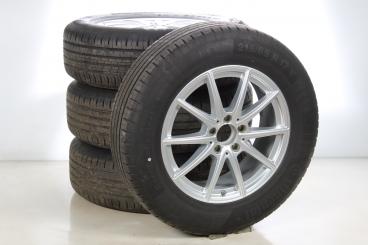 Ruote complete set da 17 pollici alluminio CONTINENTAL Class 