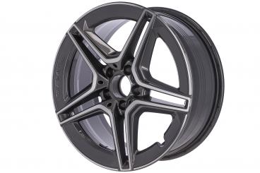 Cerchio in alluminio AMG a 5 doppie razze