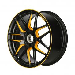 Cerchio in alluminio cerchio fucinato AMG a razze incrociate