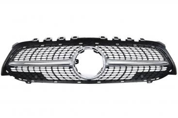 Griglia radiatore argento brillante opaco PTS 