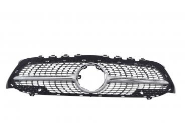 Griglia radiatore argento brillante opaco PTS 