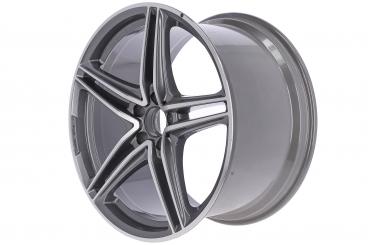 Cerchio in alluminio AMG a 5 doppie razze 