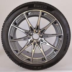 Wheel Package invernali in lega da 20 pollici con pneumatici Pirelli per AMG GT 192, Mercedes-AMG originale
