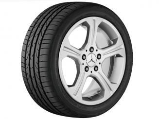 Cerchio in alluminio a 5 razze 
