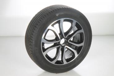 Ruota completa Alu CONTI/WinterContactTS850P a 5 doppie razz 
