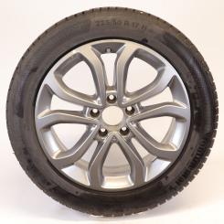 Wheel Package invernali in lega da 17 pollici con pneumatici Continental per Classe C 205, Mercedes-Benz originale