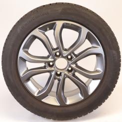 Wheel Package invernali in lega da 17 pollici con pneumatici Continental per Classe C 205, Mercedes-Benz originale