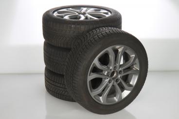 Ruote complete set da 17 pollici alluminio CONTINENTAL Class 