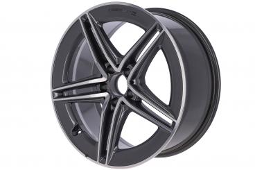 Cerchio in alluminio AMG a 5 doppie razze 