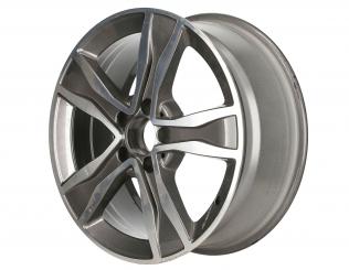 Cerchio in alluminio a 5 razze 