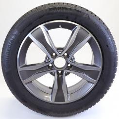 Wheel Package invernali in lega da 17 pollici con pneumatici Continental per Classe C 205, Mercedes-Benz originale
