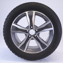 Ruota completa Alu BRIDGE/BlizzakLM - 32 cerchio a 5 razze 