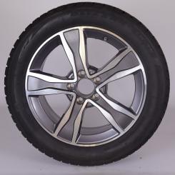 Ruota completa Alu BRIDGE/BlizzakLM - 32 cerchio a 5 razze