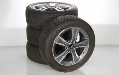 Ruote complete set da 17 pollici alluminio Bridgestone Class 