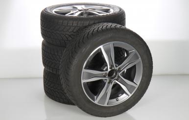 Ruote complete set da 17 pollici alluminio Bridgestone Class 
