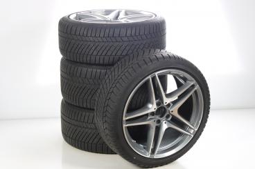 Ruote complete set AMG 19 pollici alluminio CONTINENTAL Clas 