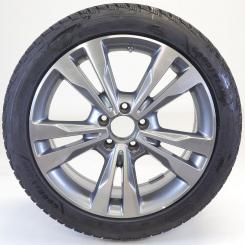 Wheel Package invernali in lega da 18 pollici con pneumatici Goodyear per Classe C 205, Mercedes-Benz originale