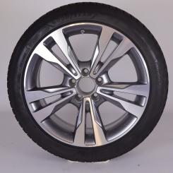 Wheel Package invernali in lega da 18 pollici con pneumatici Goodyear per Classe C 205, Mercedes-Benz originale