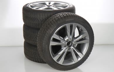 Ruote complete set 18 pollici alluminio PIRELLI Classe C 205 