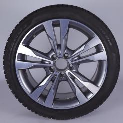 Wheel Package invernali in lega da 18 pollici con pneumatici Pirelli per Classe C 205, Mercedes-Benz originale