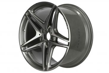 Cerchio in alluminio AMG a 5 doppie razze 