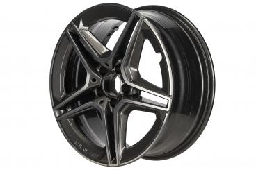 Cerchio in alluminio AMG a 5 doppie razze 