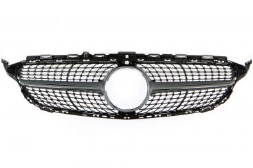 Mascherina del radiatore argento iridium opaco SRV 
