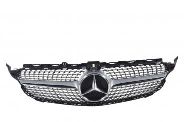Mascherina del radiatore argento iridium opaco SRV/con Stell 