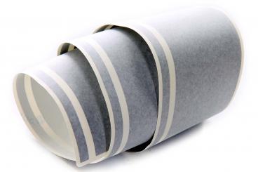 Accessori strisce decorative in legno metallizzato opaco per 
