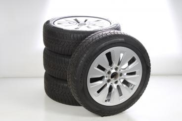 Set di ruote invernali in lega da 17 pollici con pneumatici Pirelli per Classe C 206, Mercedes-Benz originale 