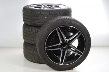 Set di ruote estive in lega da 18 pollici con pneumatici Continental per Classe C 206, Mercedes-AMG originale