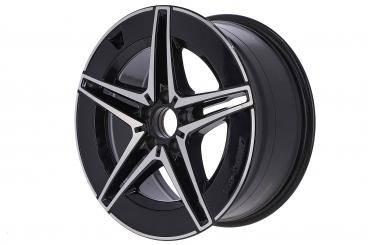 Cerchio in alluminio AMG a 5 doppie razze