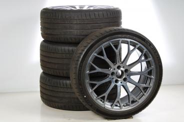 Set di ruote estive in lega da 20 pollici con pneumatici Michelin per Classe C 206, Mercedes-AMG originale