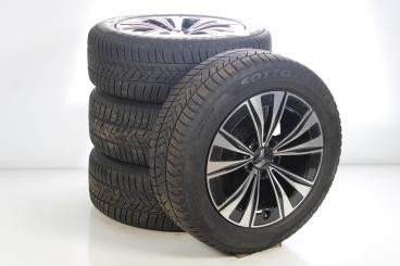 Ruote complete set 17 pollici alluminio PIRELLI Classe C 206 