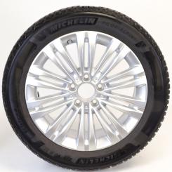 Wheel Package invernali in lega da 17 pollici con pneumatici Michelin per Classe C 206, Mercedes-Benz originale