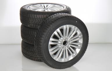 Ruote complete set 17 pollici alluminio PIRELLI Classe C 206 