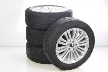 Ruote complete set 17 pollici alluminio PIRELLI Classe C 206 