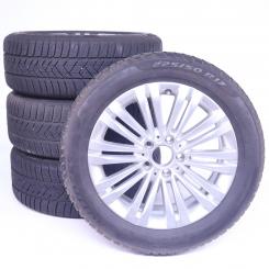 Ruote complete set 17 pollici alluminio PIRELLI Classe C 206 