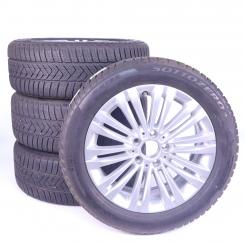 Ruote complete set 17 pollici alluminio PIRELLI Classe C 206 