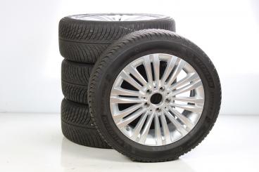 Set di ruote invernali in lega da 17 pollici con pneumatici Michelin per Classe C 206, Mercedes-Benz originale
