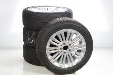Set di ruote invernali in lega da 17 pollici con pneumatici Michelin per Classe C 206, Mercedes-Benz originale