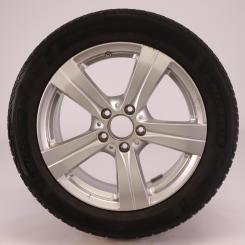 Ruota completa in alluminio MICHELIN/PilotDati 5 a 5 razze 