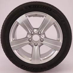 Ruota completa in alluminio MICHELIN/PilotDati 5 a 5 razze 
