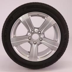 Ruota completa in alluminio MICHELIN/PilotDati 5 a 5 razze 