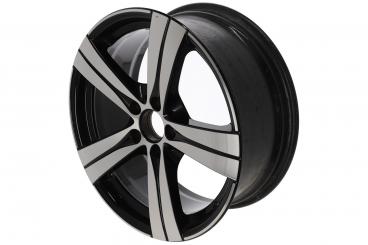 Cerchio in alluminio a 5 razze
