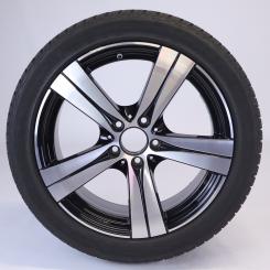 Ruota completa cerchio a 5 razze in alluminio GOODY/UltraGri 