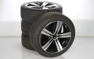 Set di ruote invernali in lega da 18 pollici con pneumatici Goodyear per Classe C 206, Mercedes-Benz originale