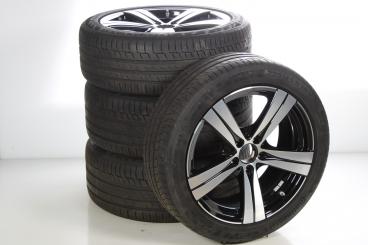 Ruote complete Set 18 pollici alluminio CONTINENTAL Classe C 