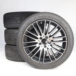 Set di ruote invernali in lega da 18 pollici con pneumatici Goodyear per Classe C 206, Mercedes-Benz originale